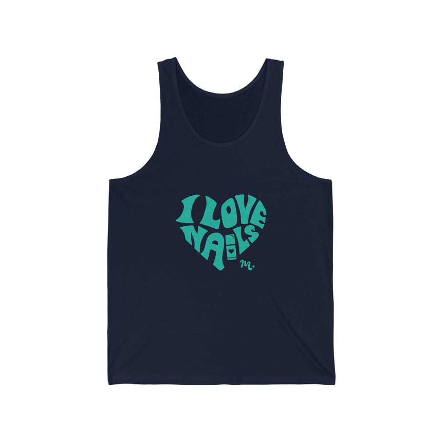 I Love Nails - Jersey Tank Top