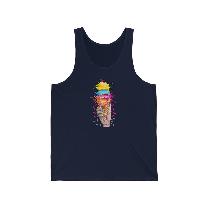 Ice Cream Nails - Jersey Tank Top