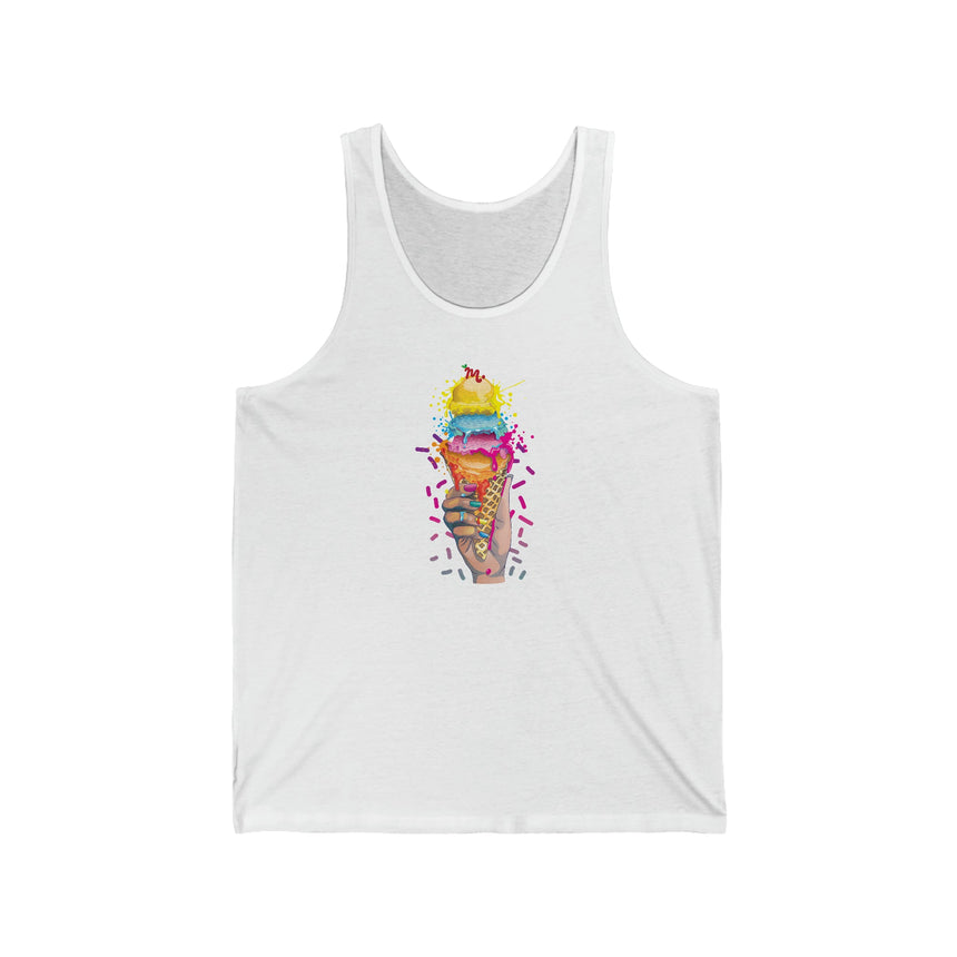 Ice Cream Nails - Jersey Tank Top