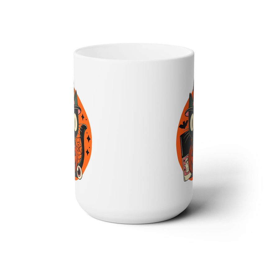 Kitty Halloween Ceramic Coffee Mug 15oz