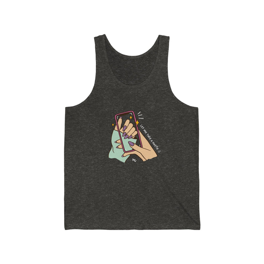 Let Me Take A Nailfie - Jersey Tank Top