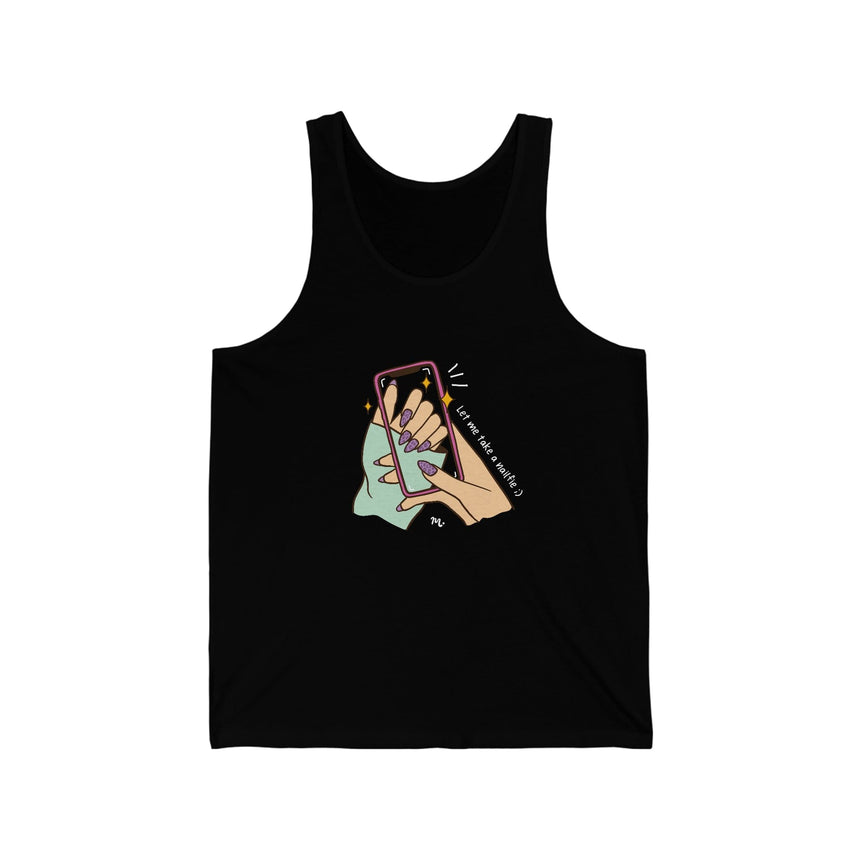 Let Me Take A Nailfie - Jersey Tank Top