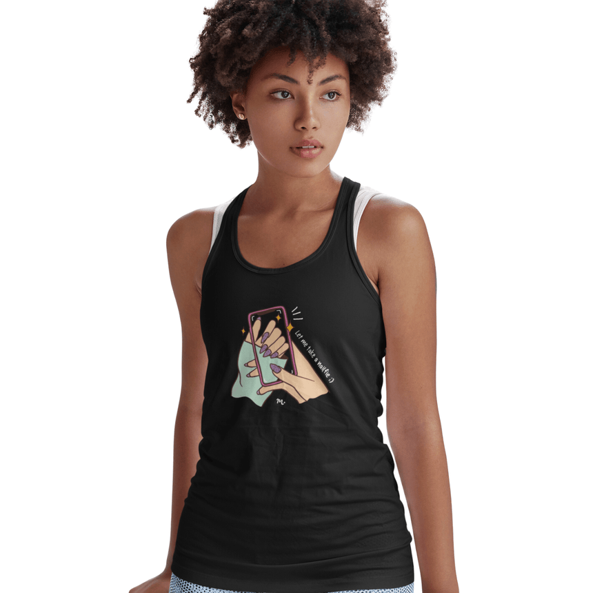 Let Me Take A Nailfie - Jersey Tank Top