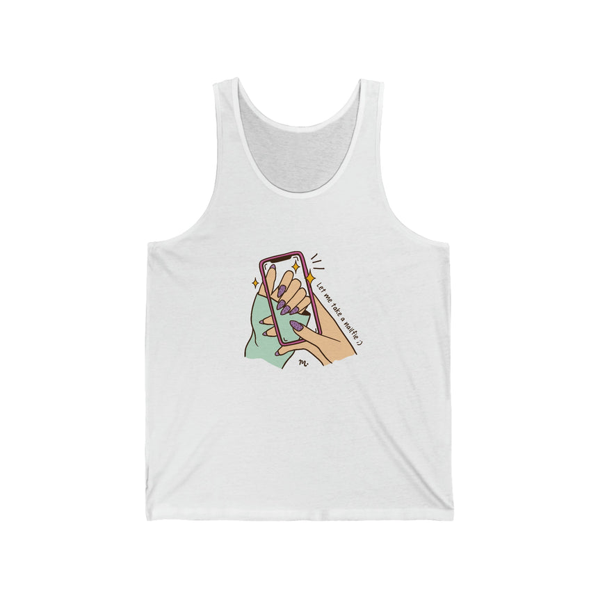Let Me Take A Nailfie - Jersey Tank Top