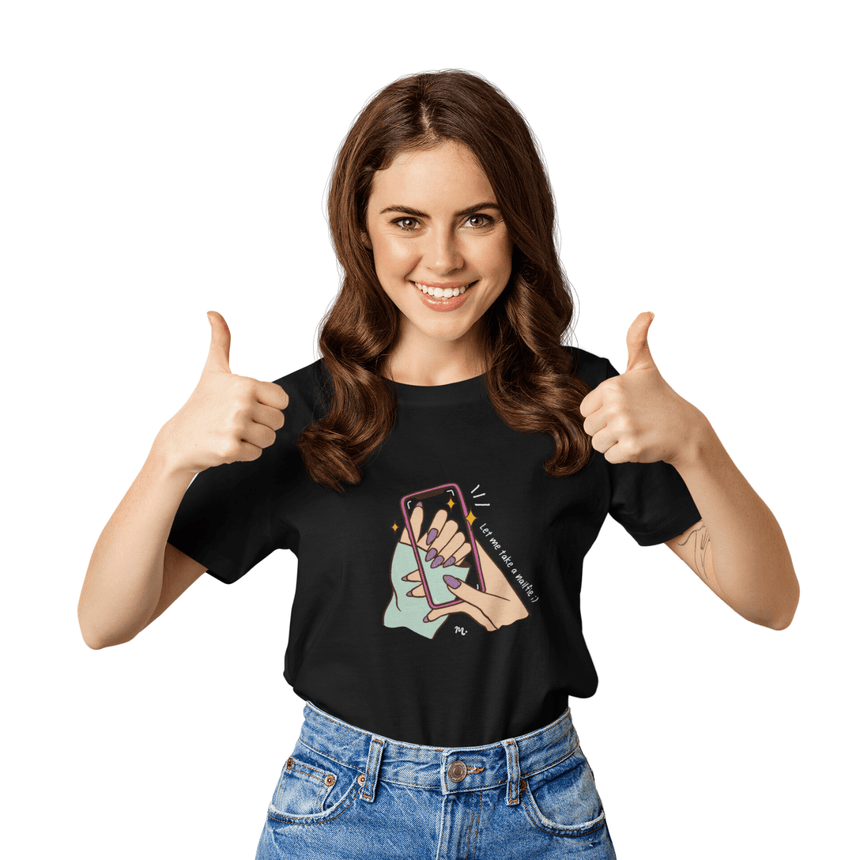 Let Me Take A Nailfie - Short Sleeve T-shirt