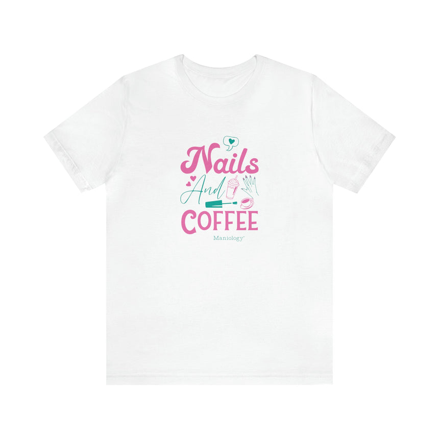 Love for Nails & Coffee - Short Sleeve T-shirt