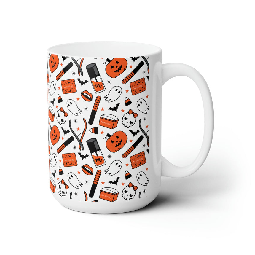 Manicured Halloween Ceramic Coffee Mug 15oz