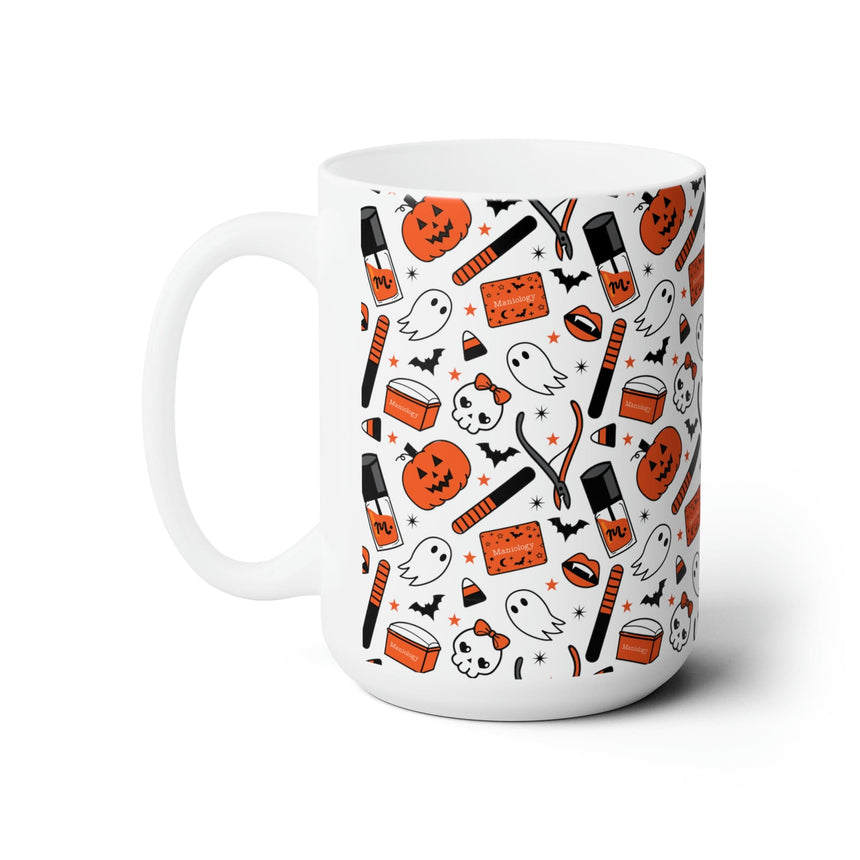 Manicured Halloween Ceramic Coffee Mug 15oz