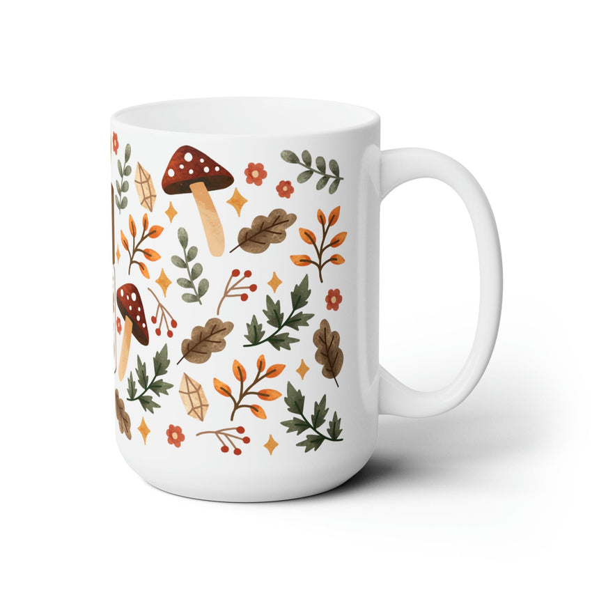 Mystic Garden Ceramic Coffee Mug 15oz