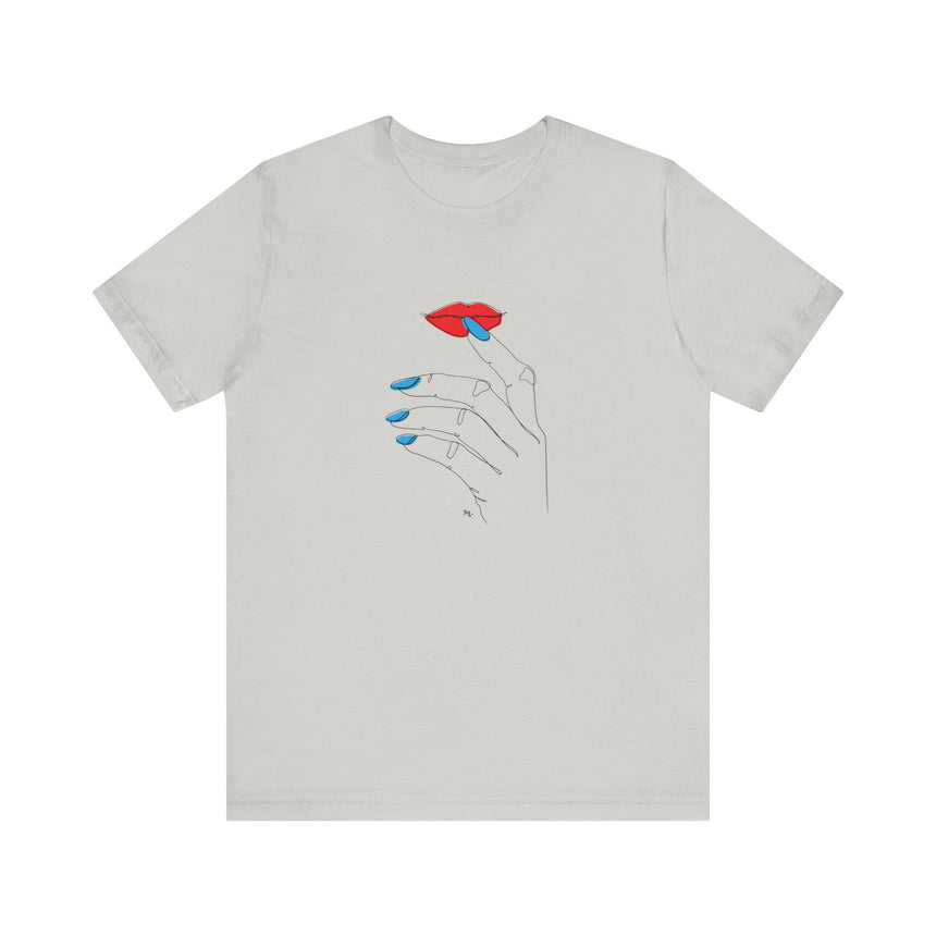 Nail Line Art - Short Sleeve T-shirt