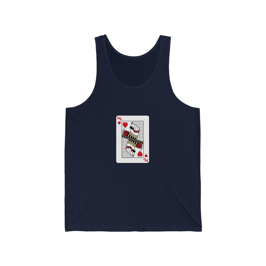 Nail Queen of Hearts - Jersey Tank Top