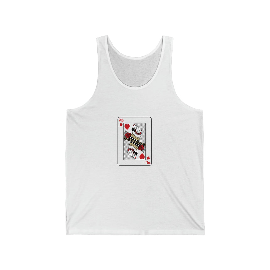 Nail Queen of Hearts - Jersey Tank Top