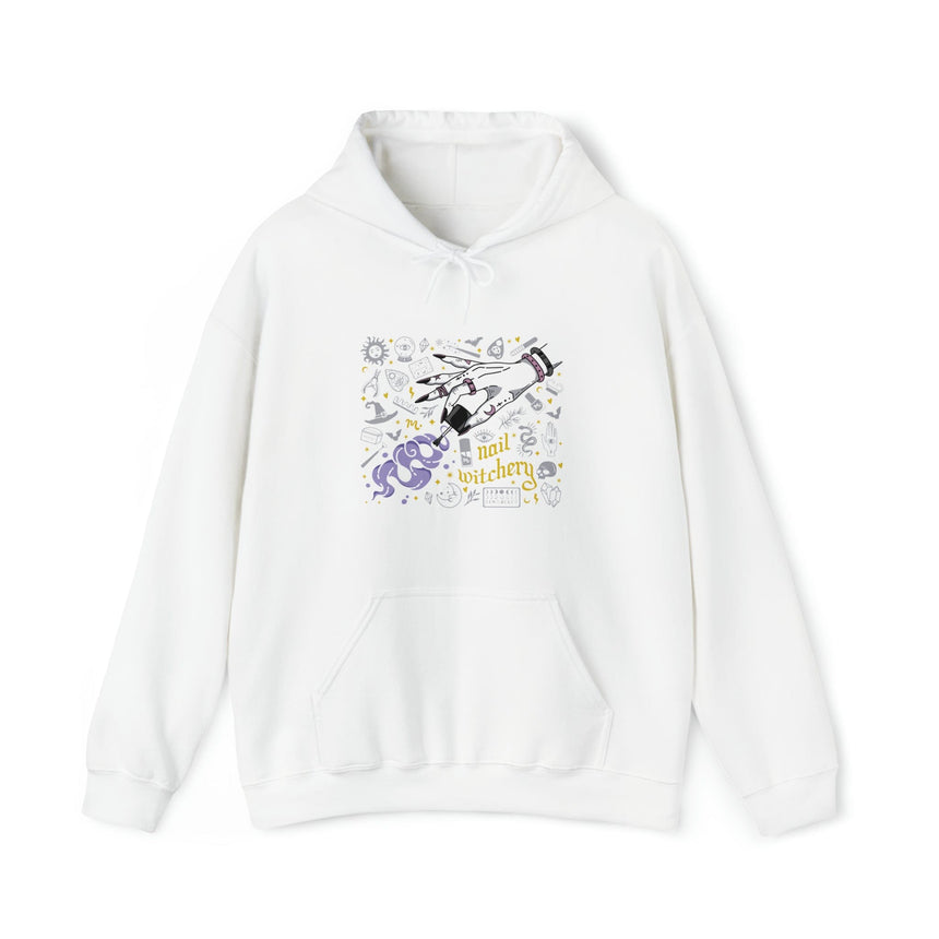 Nail Witchery - Heavy Blend Hoodie Sweatshirt