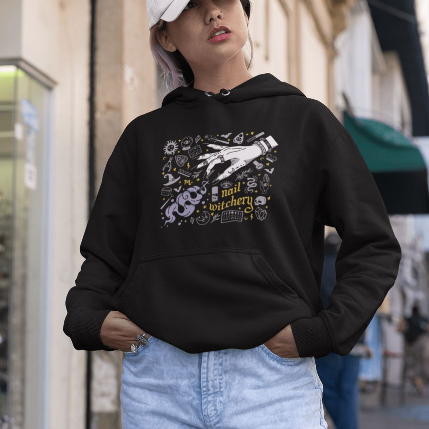 Nail Witchery - Heavy Blend Hoodie Sweatshirt