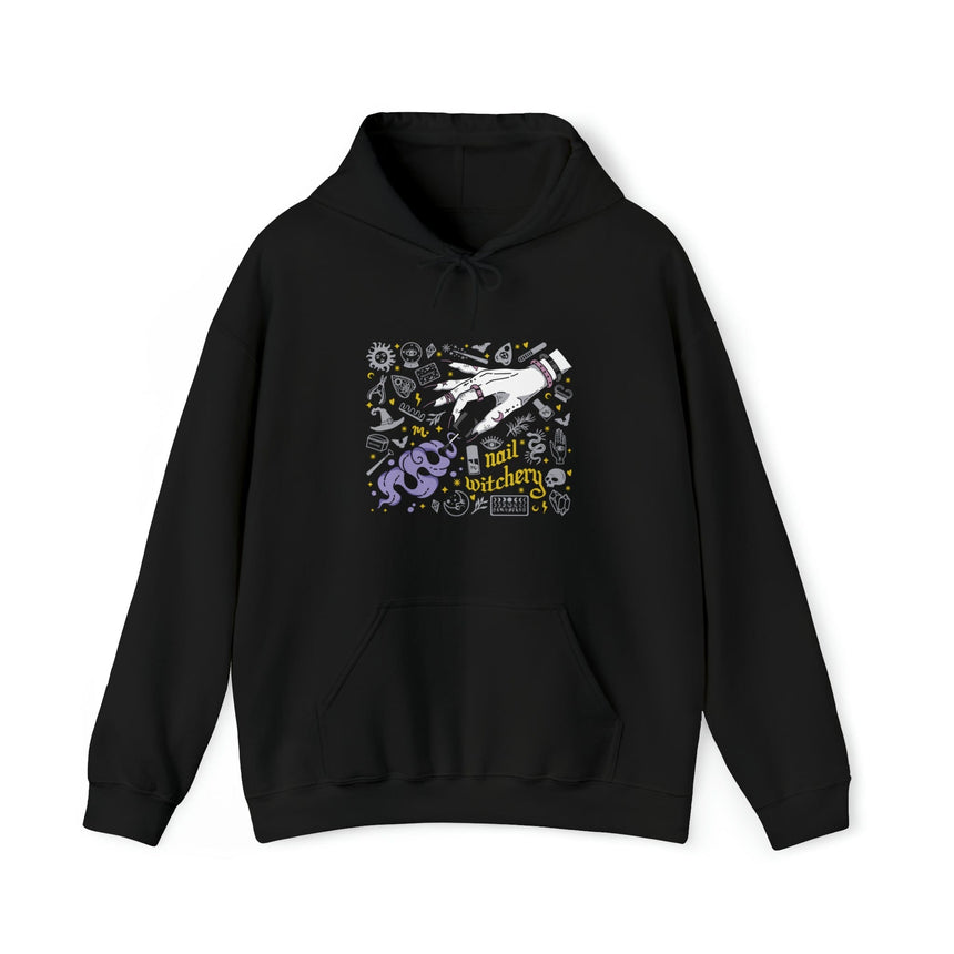 Nail Witchery - Heavy Blend Hoodie Sweatshirt