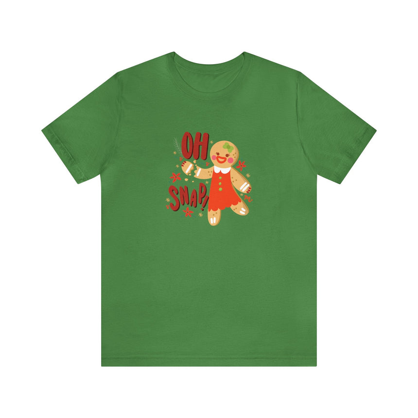Oh Snap Gingerbread - Short Sleeve T-shirt