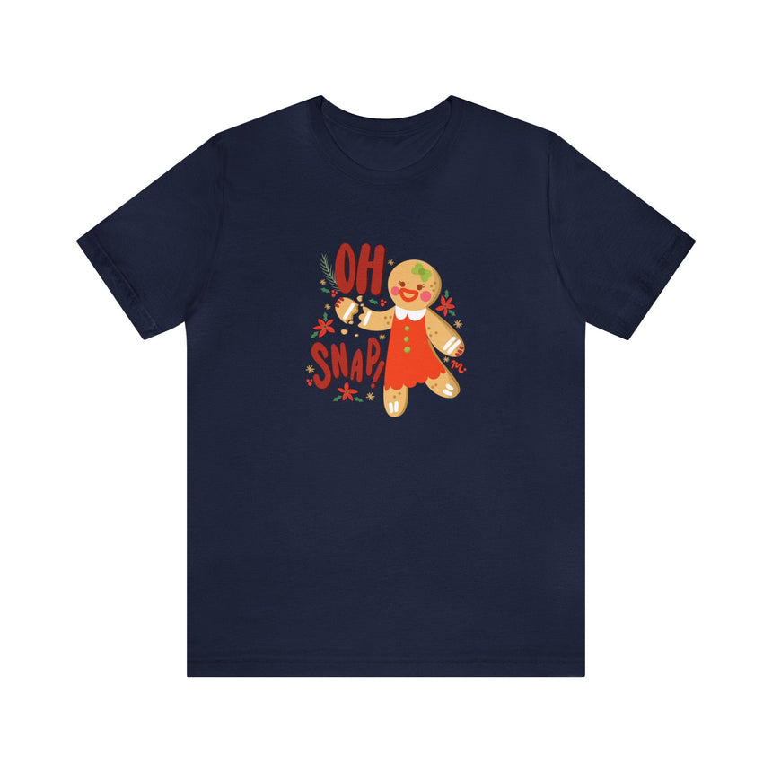 Oh Snap Gingerbread - Short Sleeve T-shirt