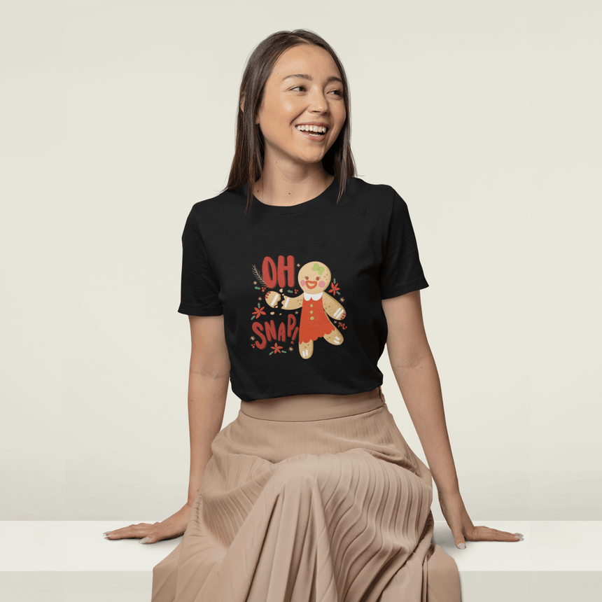 Oh Snap Gingerbread - Short Sleeve T-shirt