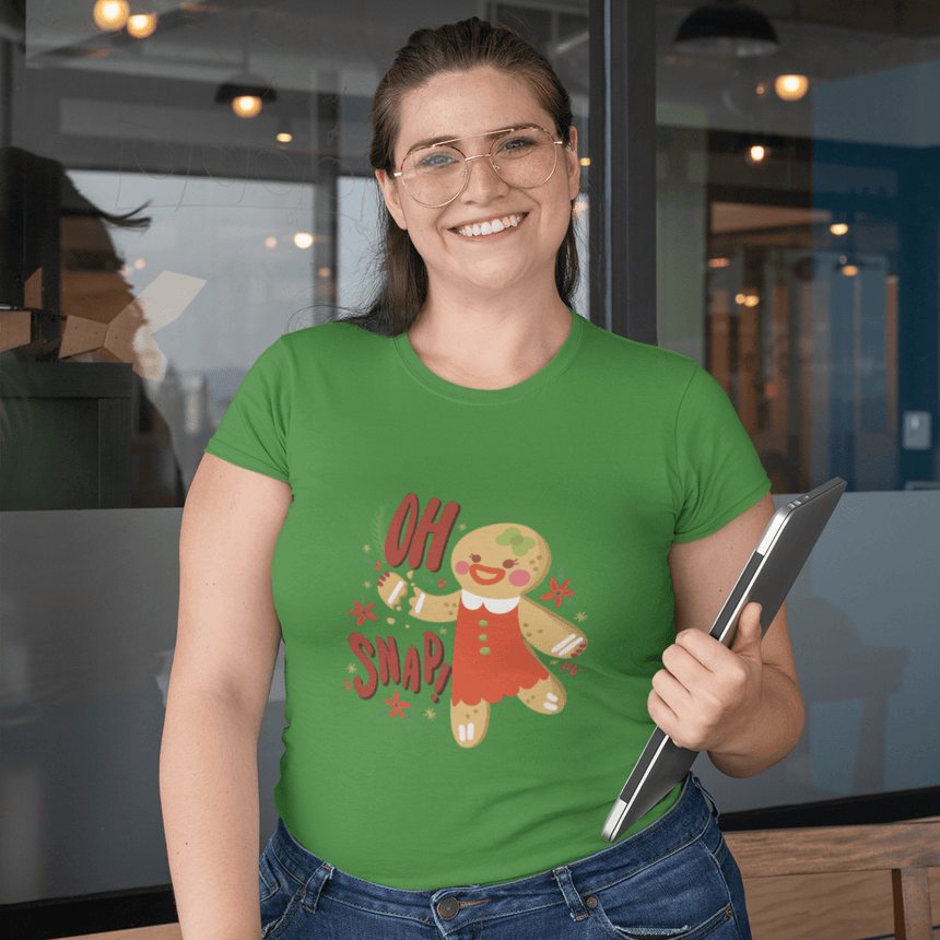 Oh Snap Gingerbread - Short Sleeve T-shirt