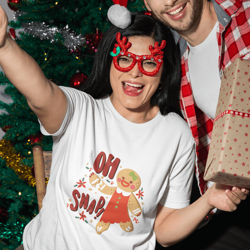 Oh Snap Gingerbread - Short Sleeve T-shirt
