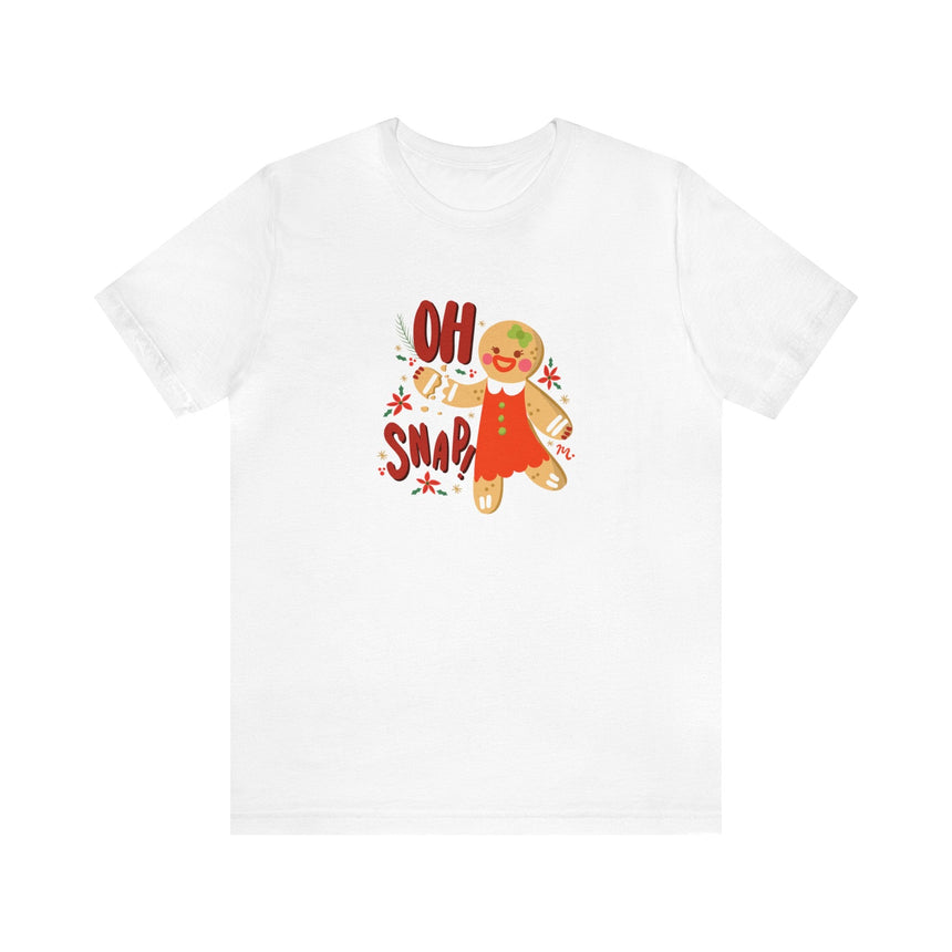 Oh Snap Gingerbread - Short Sleeve T-shirt