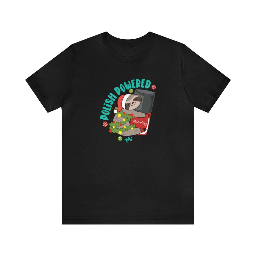 Polish Powered Sloth - Short Sleeve T-shirt