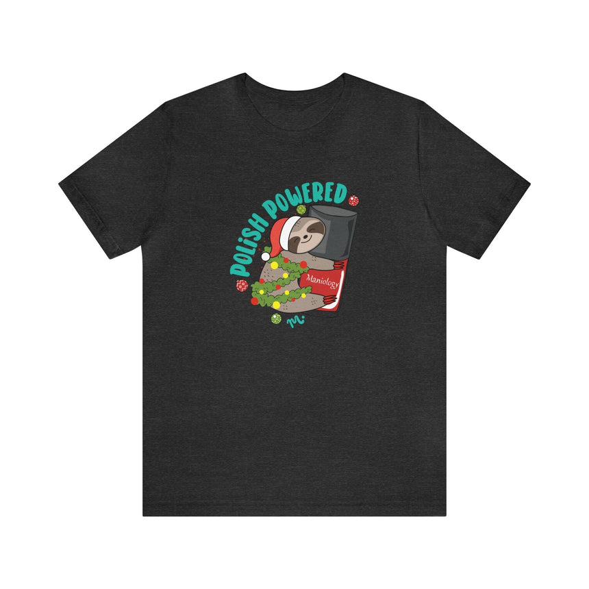 Polish Powered Sloth - Short Sleeve T-shirt