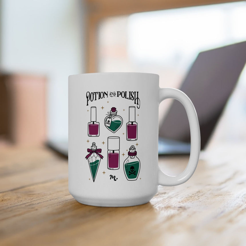 Potions & Polish Ceramic Coffee Mug 15oz