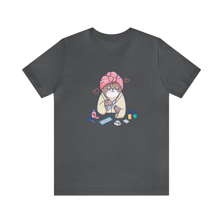 Spa Kitty - Short Sleeve T-shirt