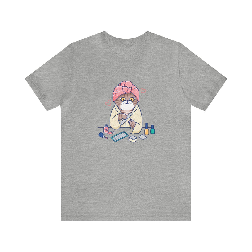 Spa Kitty - Short Sleeve T-shirt