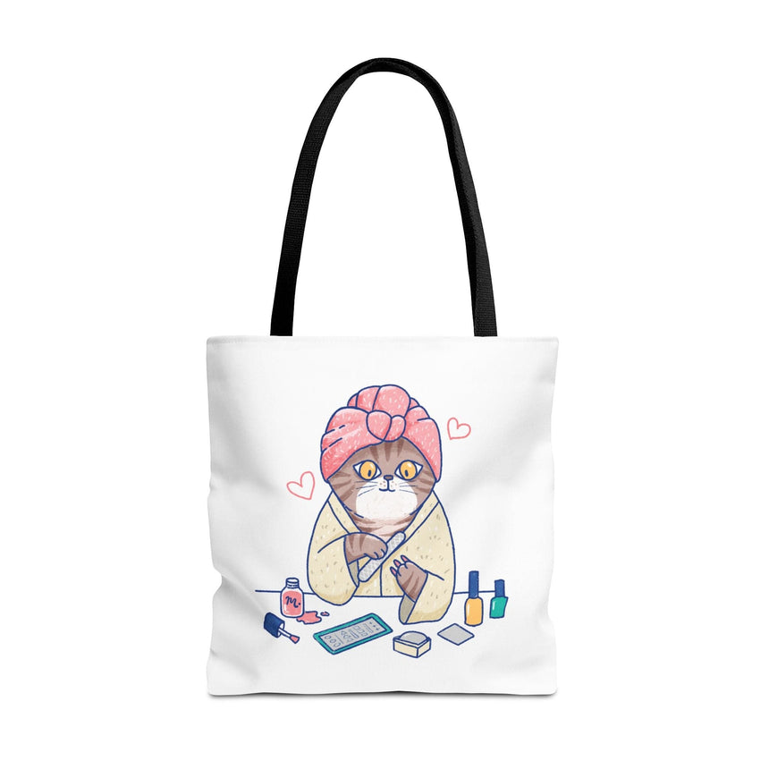 Spa Kitty Tote Bag