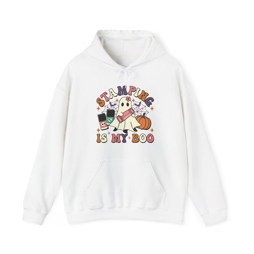 Stamping is my BOO - Heavy Blend Hoodie Sweatshirt
