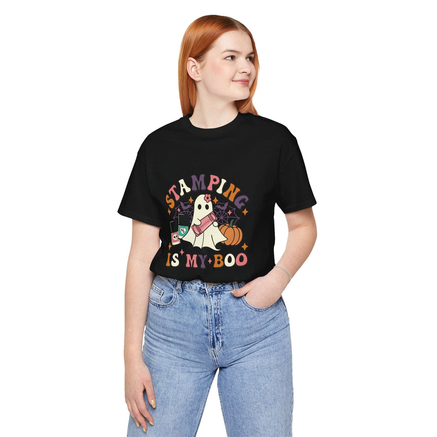 Stamping is my BOO - Short Sleeve T-shirt