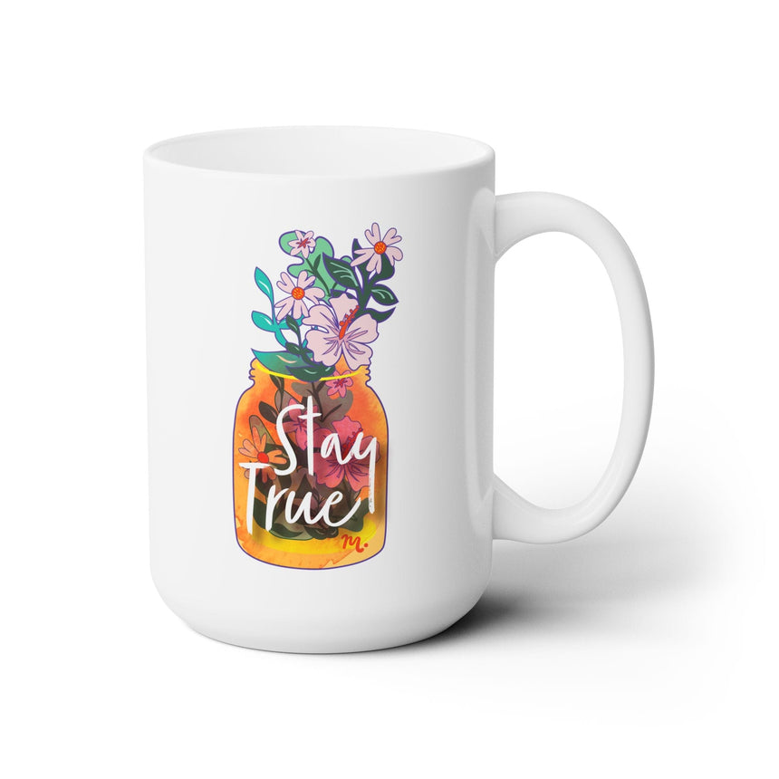 Stay True Ceramic Coffee Mug 15oz