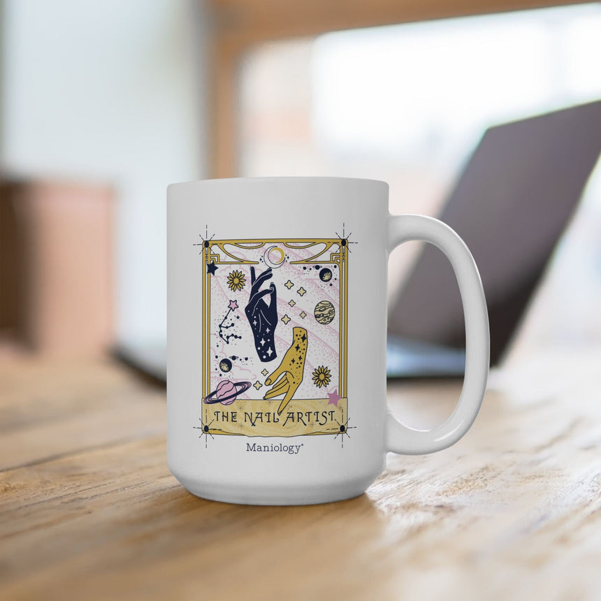 Tarot - The Nail Artist Ceramic Coffee Mug 15oz