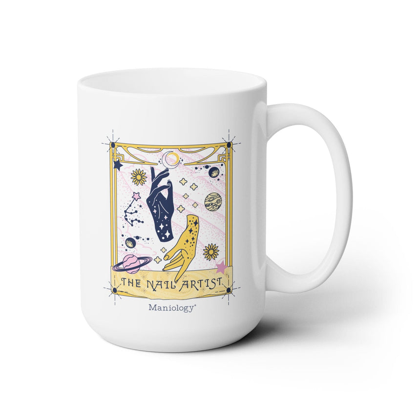 Tarot - The Nail Artist Ceramic Coffee Mug 15oz