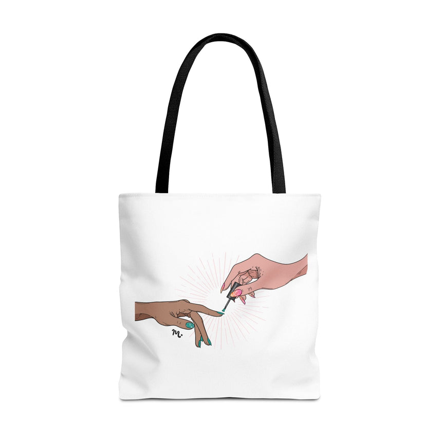 The Creation of Manicure Tote Bag