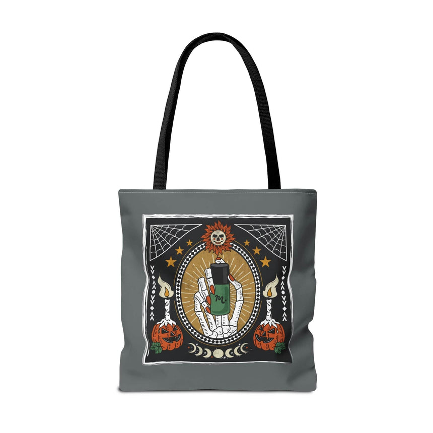 Vintage Halloween Tote Bag - Dark Grey