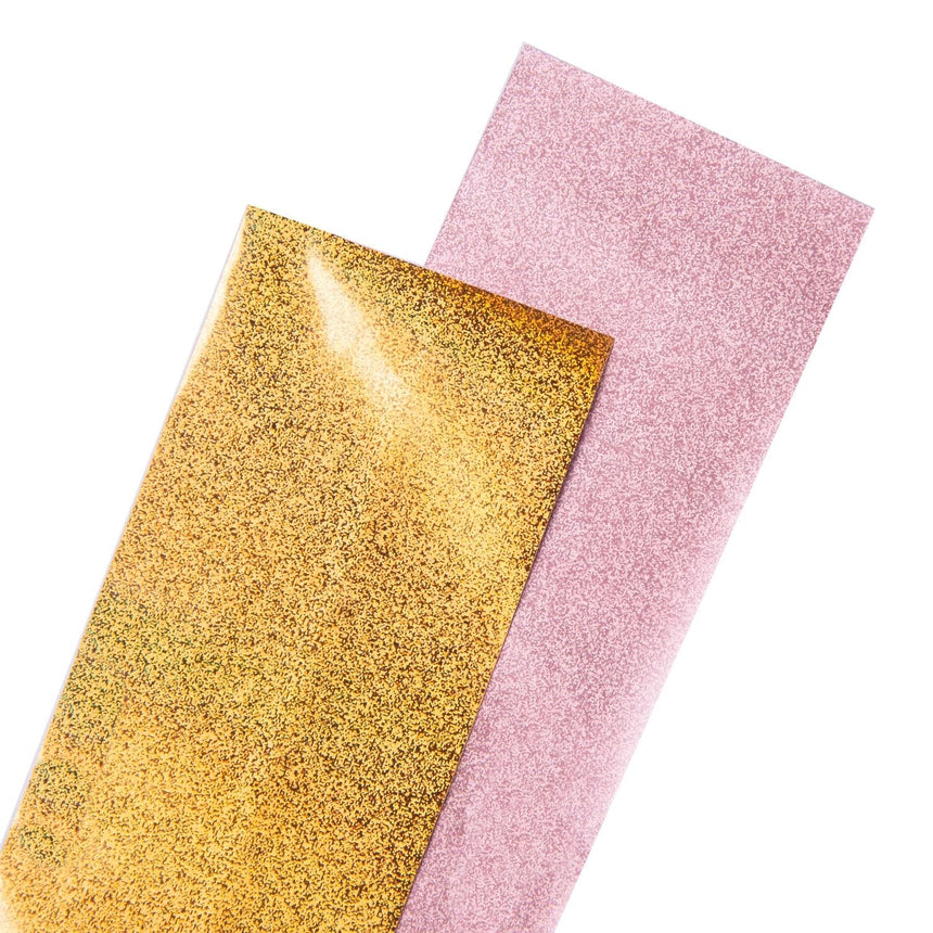 10pc Holographic Dazzling Nail Art Foil Sheets Set