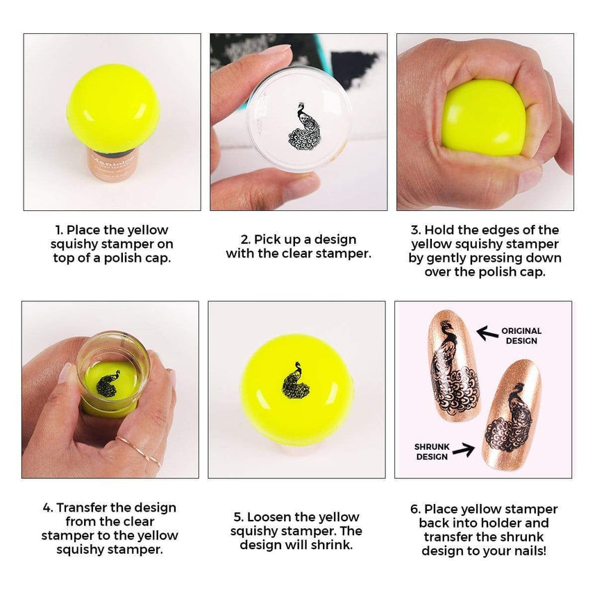 2-in-1 Image-Shrinking Stamper Set