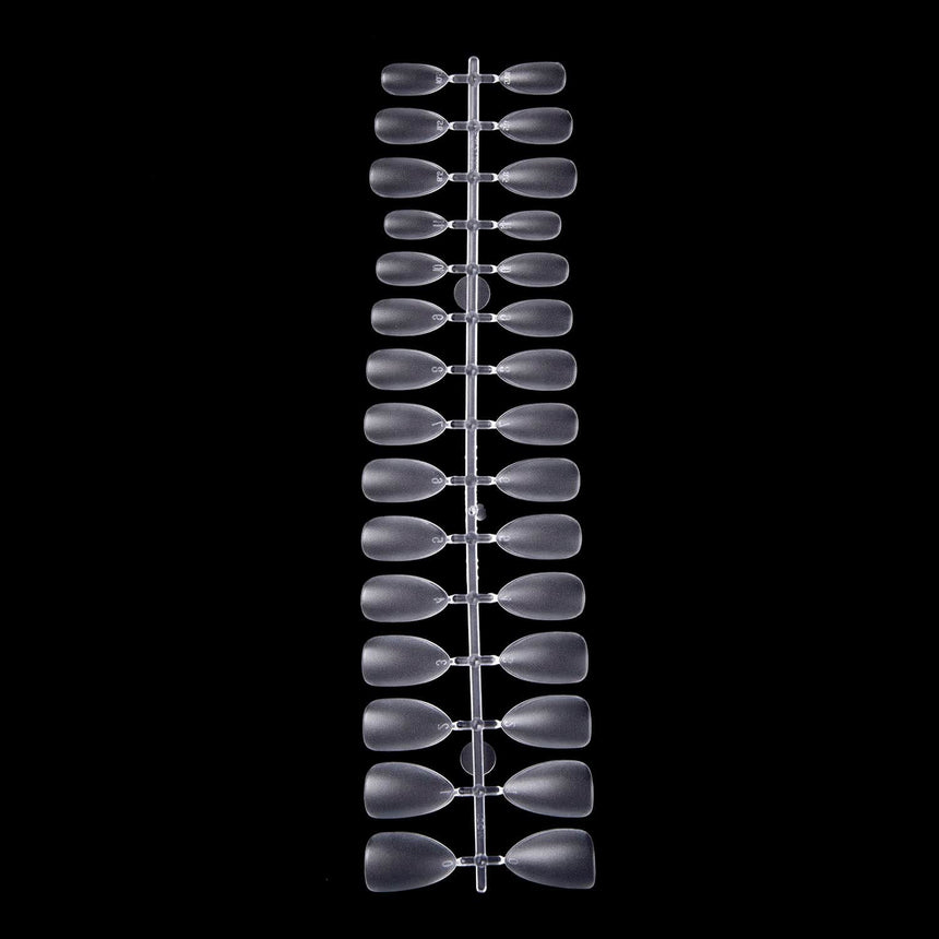 300pcs Full Cover Nail Tips for Extension in 15 Sizes - Short Almond