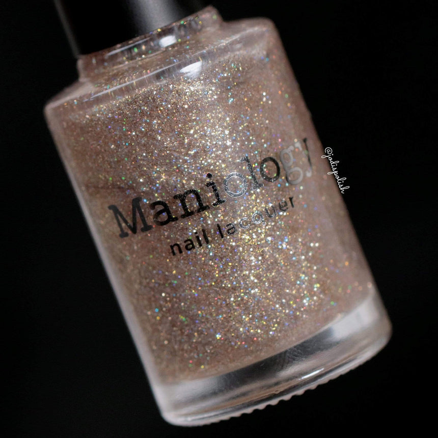 All That Glitters: Glam (P122) - Gold Glitter Nail Polish