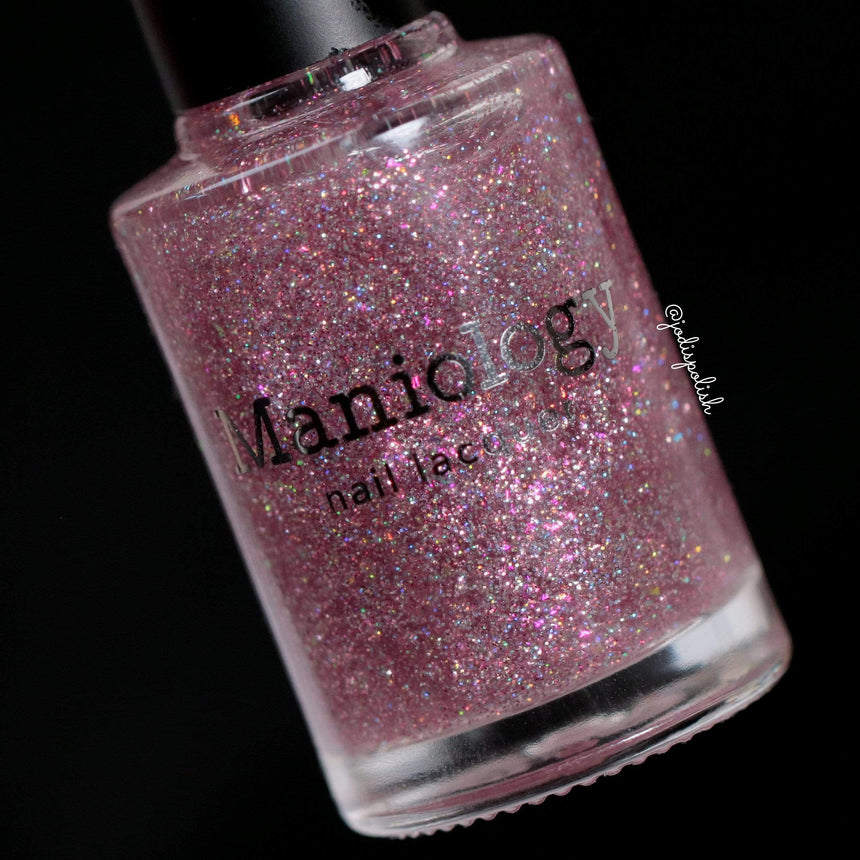 All That Glitters: Glisten (P123) - Pink Glitter Nail Polish