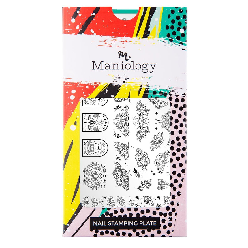 Artist Collaboration: Anesayart Celestial Wings (M364) - Nail Stamping Plate