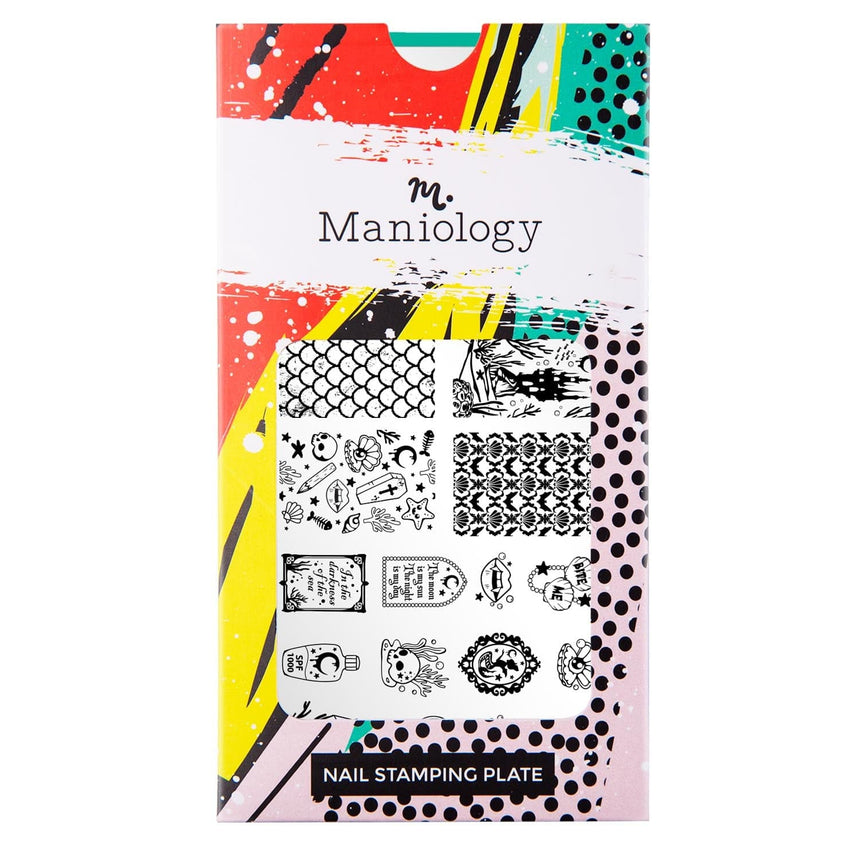 Artist Collaboration: themermaidpolish (M370) - Nail Stamping Plate