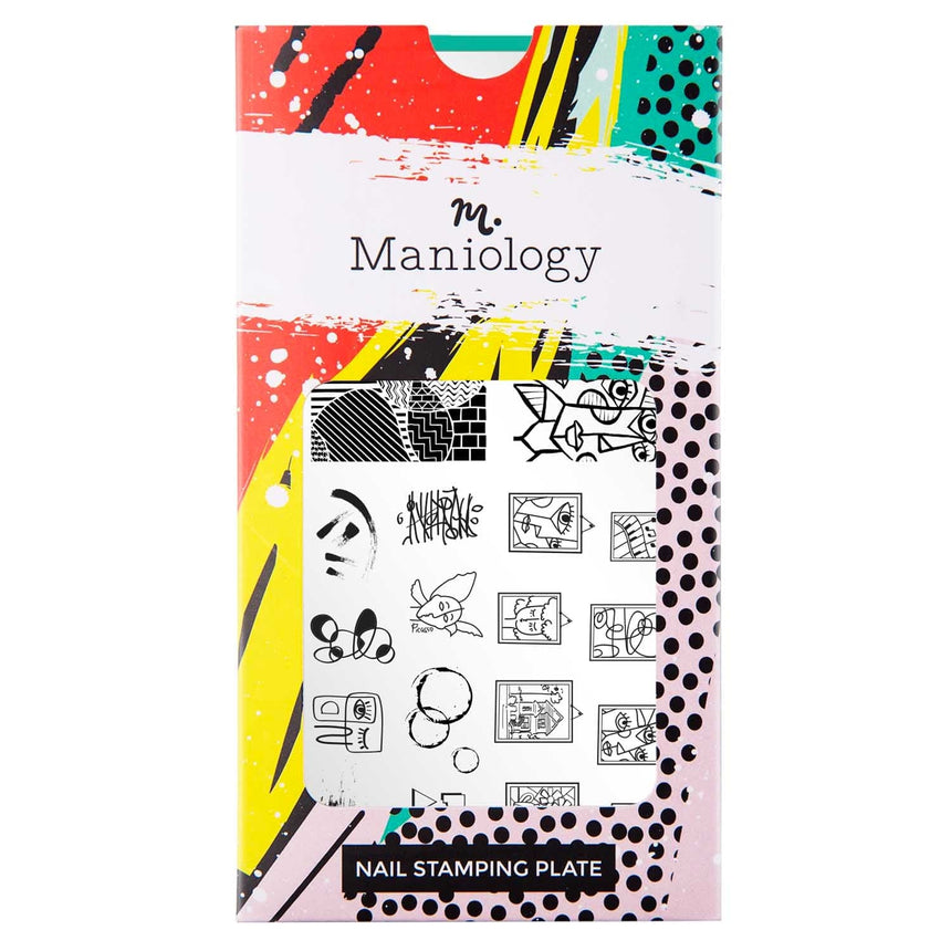 Arts: Gallery (M379) - Nail Stamping Plate