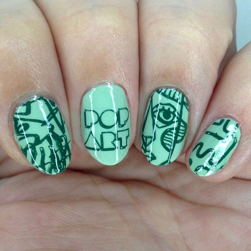 Arts: Gallery (M379) - Nail Stamping Plate