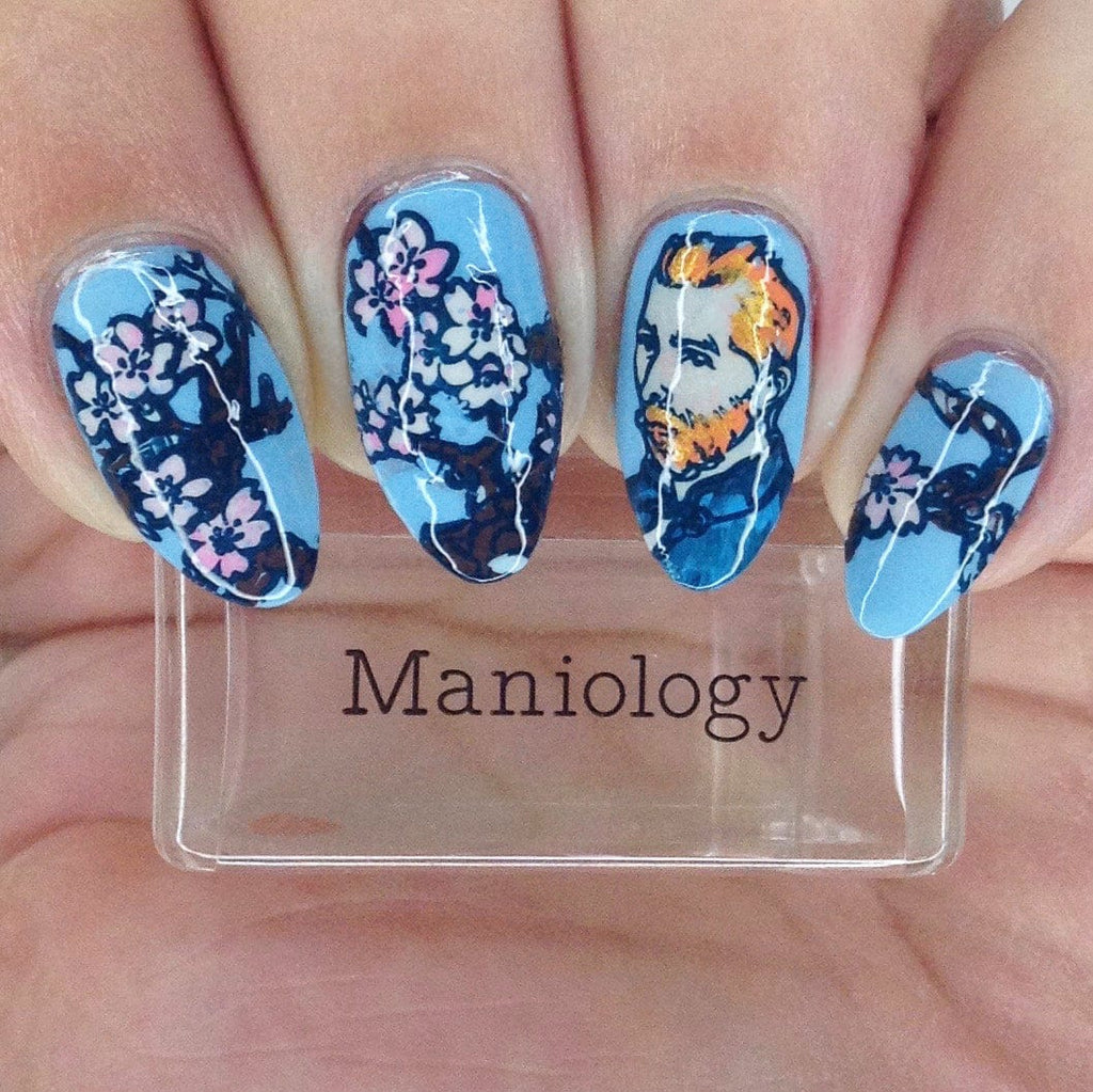 Writing on the Wall (m241) - Nail Stamping Plate