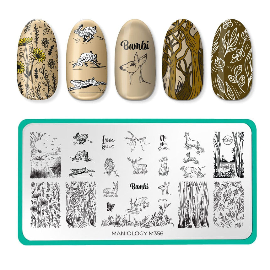 Bambi (M356) - Nail Stamping Plate