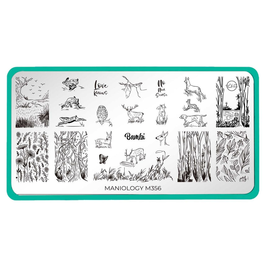 Bambi (M356) - Nail Stamping Plate